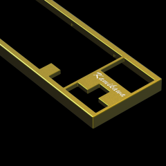 Kamikawa Precision Custom CNC Machined Beautifully Fashionable 75% DIY Mechanical Keyboard Case