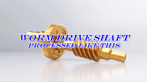 Gear shaft processing technology
