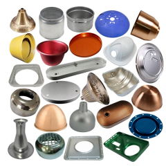 Custom metal bracket panel housing sheet metal stamping