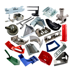 Custom metal bracket panel housing sheet metal stamping