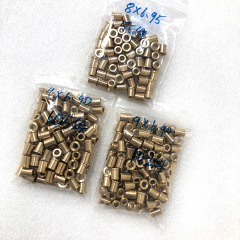 Customized various aluminum stainless steel brass bushing