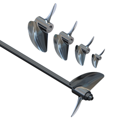 Custom marine two-blade three-blade forward and reverse propellers