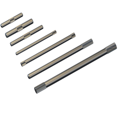 Customized high precision motor shaft fan shaft stainless steel knurled shaft