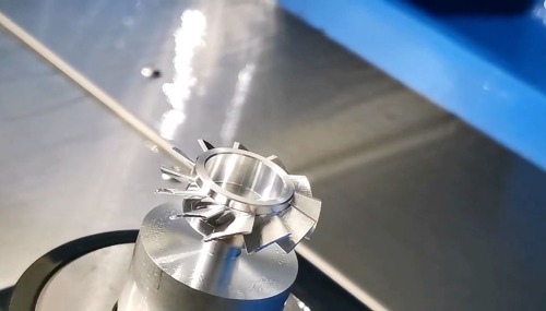 Impeller machining #cncmachining #cncservices #cncturning