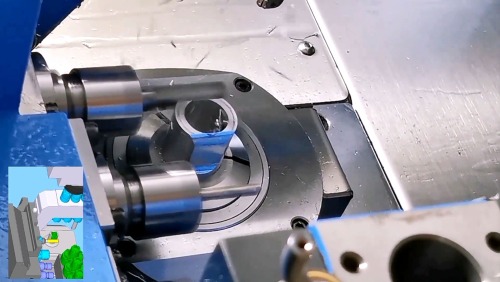 Turning and milling combined processing #cnc processing parts #cnc processing services