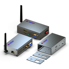 Custom Aluminum Anodized Electronic Enclosure
