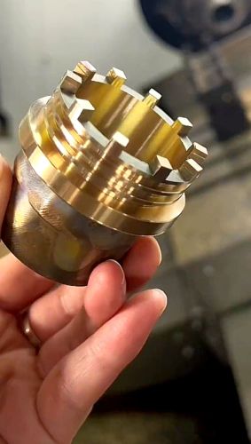 Embedded parts processing#CNC machining service#turning and milling combined processing