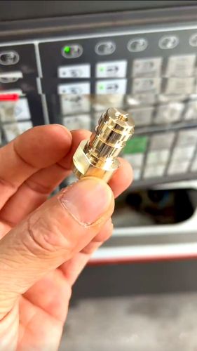 Copper parts processing#turning and milling composite processing#CNC processing