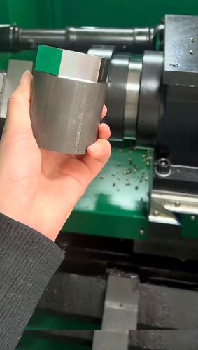 Hexagonal machining is so beautiful #CNC machining services