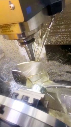 Meticulous machining #CNC machining services #5-axis machining