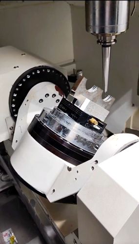 Five-axis precision machining #CNC machining services