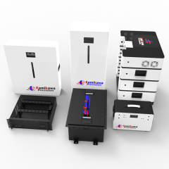 Customized stacked wall-mounted Caster Mobile 100ah 280ah energy storage battery box sheet metal chassis cabinet processing