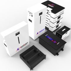 Customized stacked wall-mounted Caster Mobile 100ah 280ah energy storage battery box sheet metal chassis cabinet processing