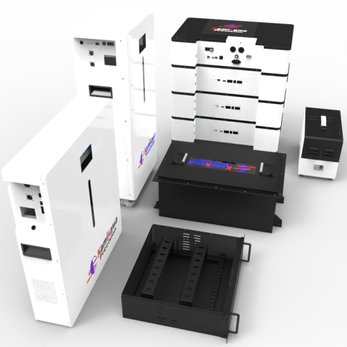 Customized stacked wall-mounted Caster Mobile 100ah 280ah energy storage battery box sheet metal chassis cabinet processing