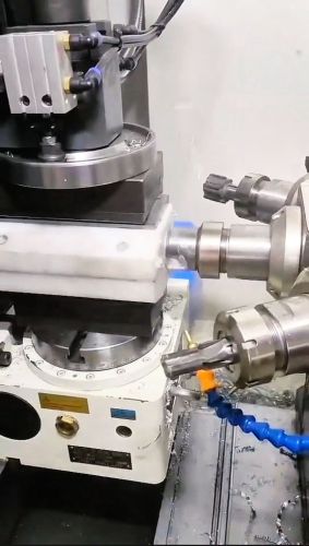 Turning and milling combined processing #CNC machining service