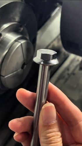 Hexagon bolt processing#CNC machining services