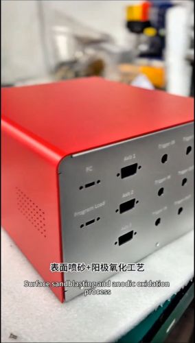 Anodized aluminum housing#Sheet metal housing processing