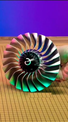 Impeller assembly, so beautiful #CNC machining service