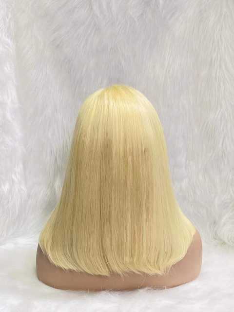 613 Honey Blonde 13x4 Bob Wig Lace Front Human Hair Wigs Remy Brazilian Ombre Lace Frontal Wig Glueless Short Bob Wigs For Women