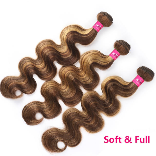 12A Straight 28 30  Inch Remy Virgin Brazilian Hair Weave Human Hair Bundles Body Wave Highlight Color Human Hair Weave Extension