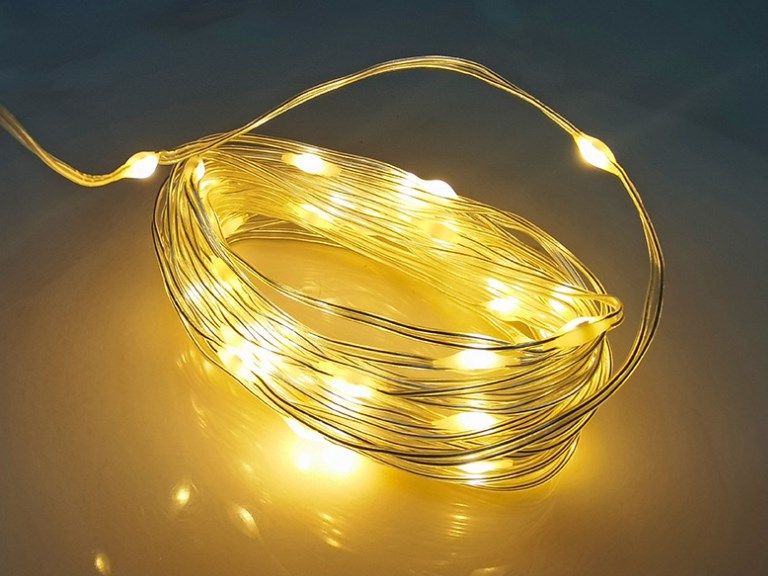 USB powered battery powered led high quality high brightness soft wire copper string outdoor christmas light