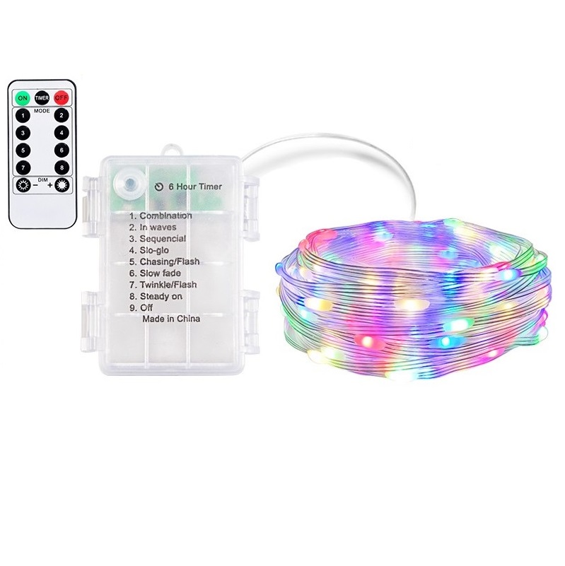 USB powered battery powered led high quality high brightness soft wire copper string outdoor christmas light