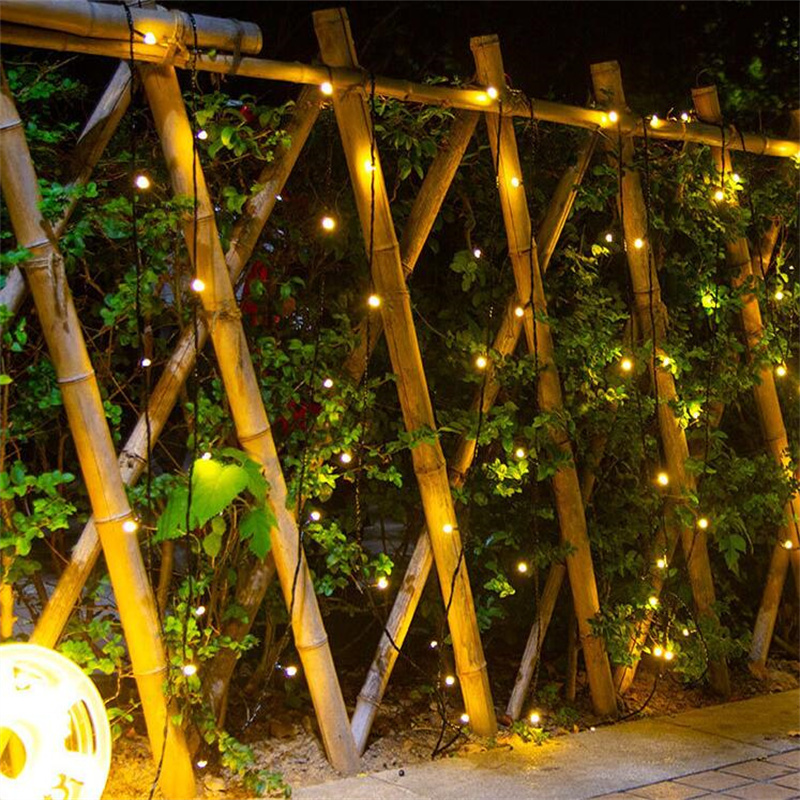 High brightness 8mm LED string light Indoor Outdoor 10m 20m 50m 100m LED Christmas holiday festival string light
