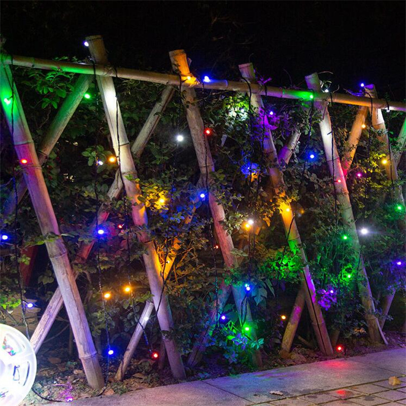 High brightness 8mm LED string light Indoor Outdoor 10m 20m 50m 100m LED Christmas holiday festival string light