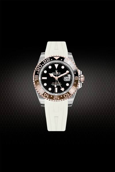 Rubber Strap For Rolex GMT 126711 CHNR