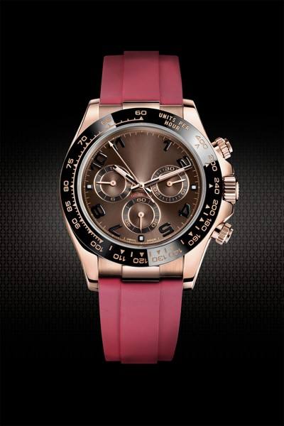 Rubber Strap For Rolex Daytona Old model 116515 (leather strap)