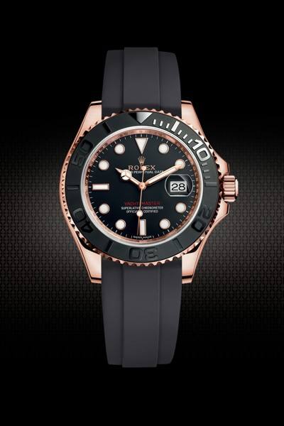 [Custom Design]  Rubber Strap For Rolex Yacht Master 40mm 116655.116695