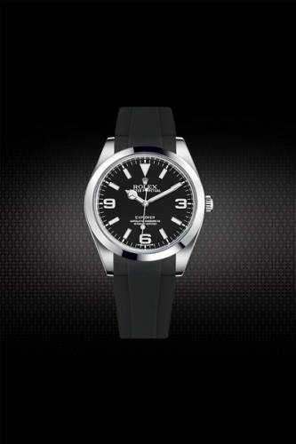 Rubber Strap For Rolex Explorer II 214270 39mm