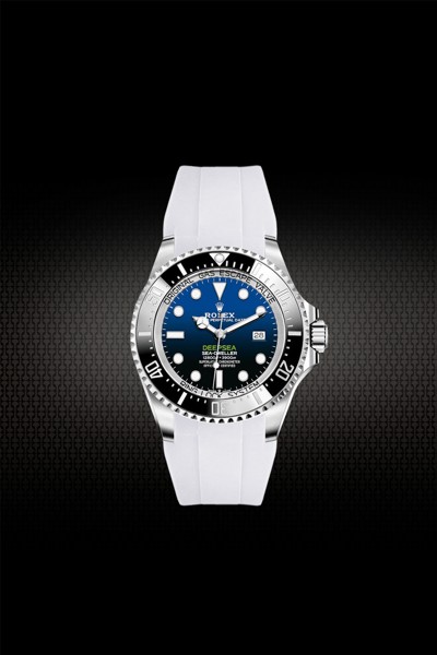 Rolex deepsea clearance with rubber strap