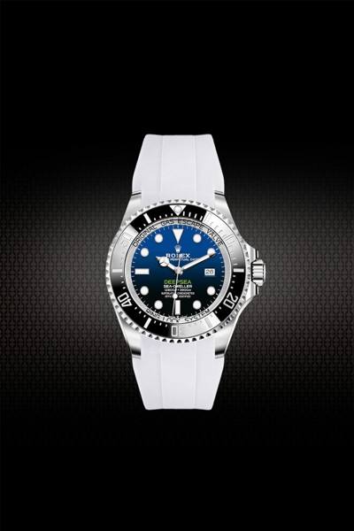 Rubber Strap For Rolex DeepSea 126660 136660