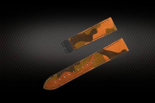 Rubber Strap For All Watches Premium Italian suede leather Strap and Rubber