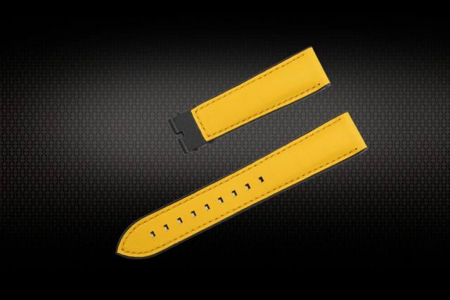 Rubber Strap For All Watches Premium Napa Leather Strap and Rubber