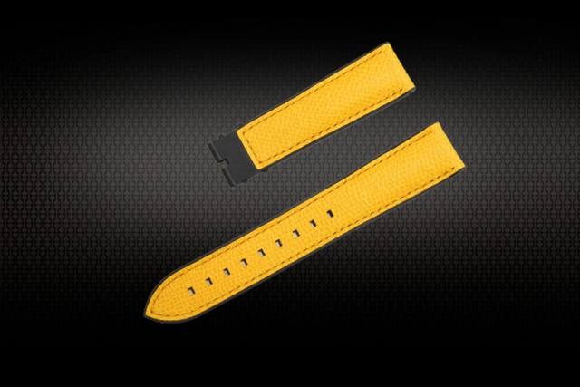 Rubber Strap For All Watches Premium Epsom Leather Strap and Rubber