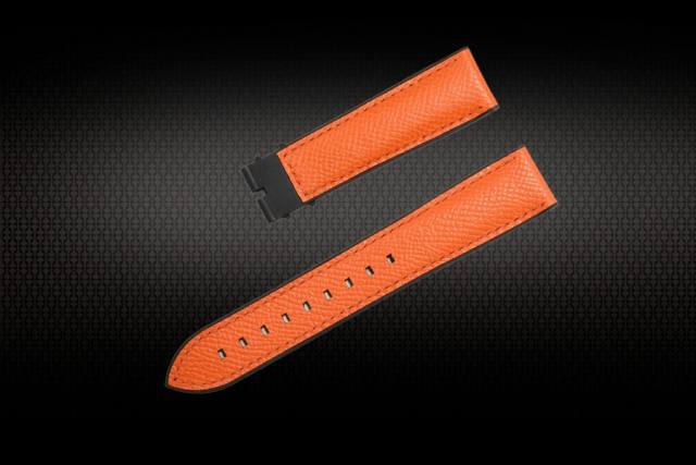 Rubber Strap For All Watches Premium Epsom Leather Strap and Rubber