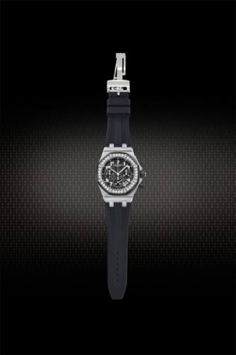 Rubber Strap For AP Royal Oak Offshore 37mm Chronograph