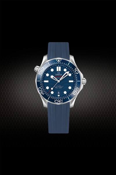 Rubber Strap For Seamaster Diver 300m 42mm Date window at 6 o’clock
