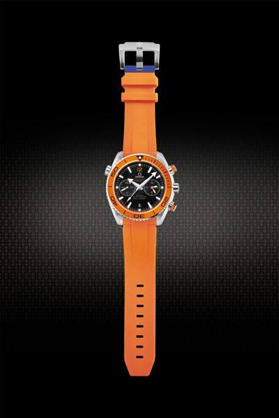 Rubber Strap For Planet Ocean 600m Chronograph 45.5mm Cal.9300 Movement