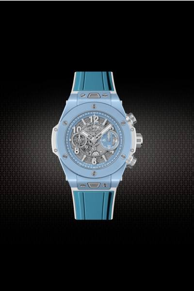 Rubber Strap For Bigbang Unico Chronograph 411 414 45mm