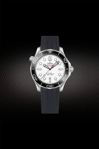 Rubber Strap For Seamaster Diver 300m 42mm Date window at 6 o’clock