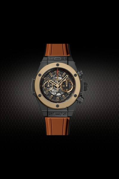 Rubber Strap For Bigbang Unico Chronograph 411 414 45mm