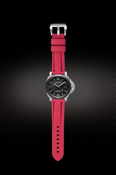 Panerai red rubber online strap