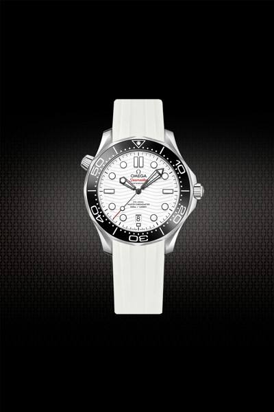 Rubber Strap For Seamaster Diver 300m 42mm Date window at 6 o’clock