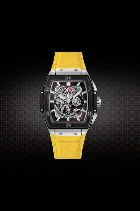 Hublot shop yellow strap