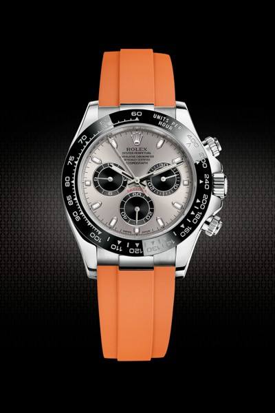 [Oysterflex Design] Rubber Strap For Rolex Daytona 116515.116518.116519.126515.126518.126519 New version rubber strap