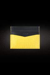 VGENARI  Card Case Crocodile Leather & cowhide