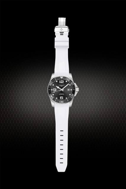 Rubber Strap For Longines HydroConquest 41mm